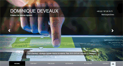 Desktop Screenshot of dominique-deveaux.net